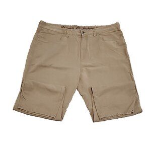 TOMMY BAHAMA 42 30 mens chino khaki pants tencel lyocell cotton blend beige